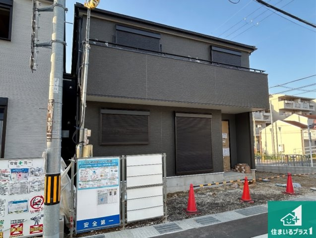 堺市東区大美野　第6期　新築一戸建ての外観|周辺は落ち着いた街並みの住宅地！子育てがしやすい住環境です！まだ未完成ですが、現地でしかわからない事もございます。是非一度ご覧ください。