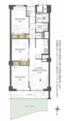 カネボウ三ツ池台マンション