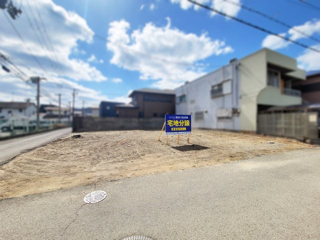 ライフフィールド西浜3丁目1区画（453-1・453-6）の前面道路含む現地写真