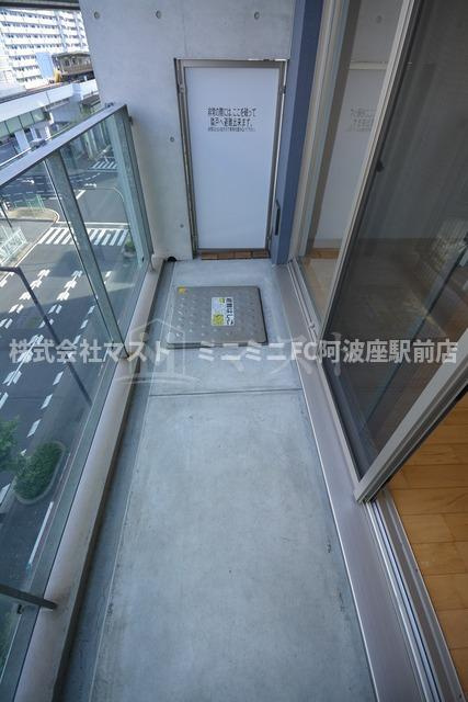 エスライズ大阪ベイサイドアリーナのバルコニー