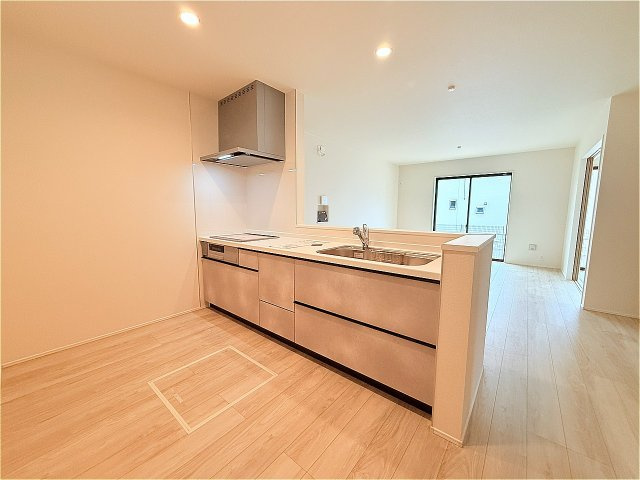 八女市吉田 リナージュのキッチン