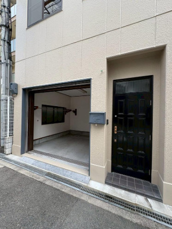 大阪市浪速区敷津西１丁目の店舗一部の外観パース