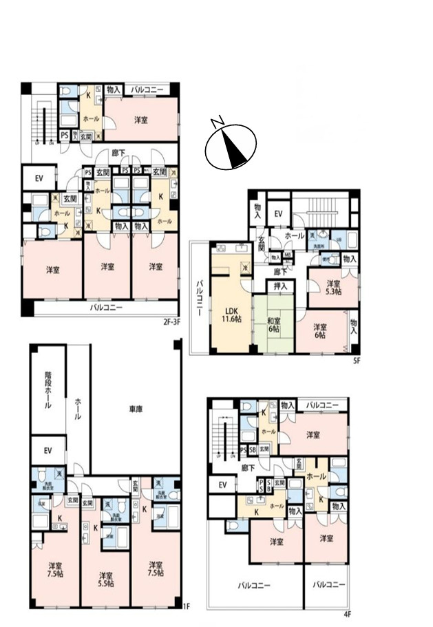 湘南アスール・ナ・プノの間取り