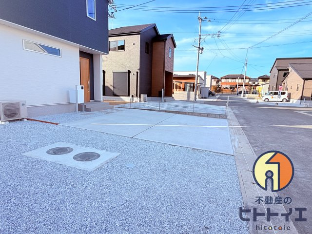 八女市吉田 リナージュの駐車場