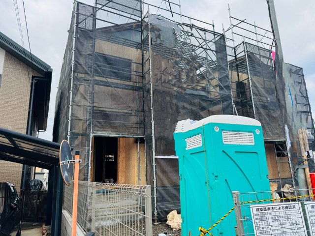 八王子市　上壱分方町　新築一戸建て　３４期の外観|～落ち着きのある閑静な住宅地内に誕生の新築一戸建て　並列2台駐車可能カースペースあり～