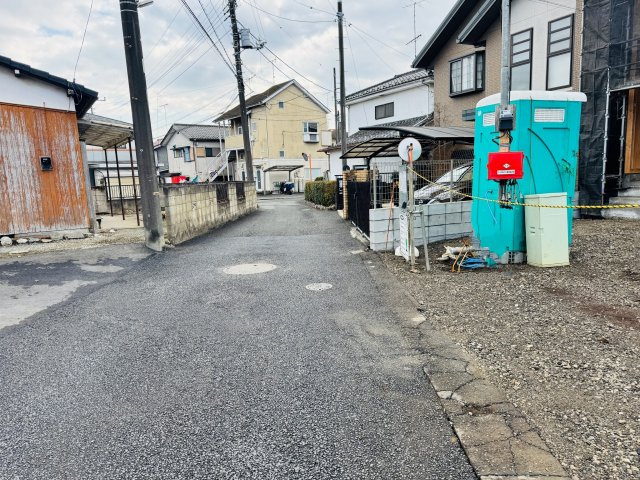 八王子市　上壱分方町　新築一戸建て　３４期の前面道路含む現地写真|～北西側4ｍ道路に面しています～