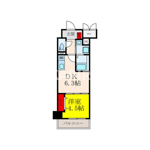 クローバー・レジデンス城東放出の間取り