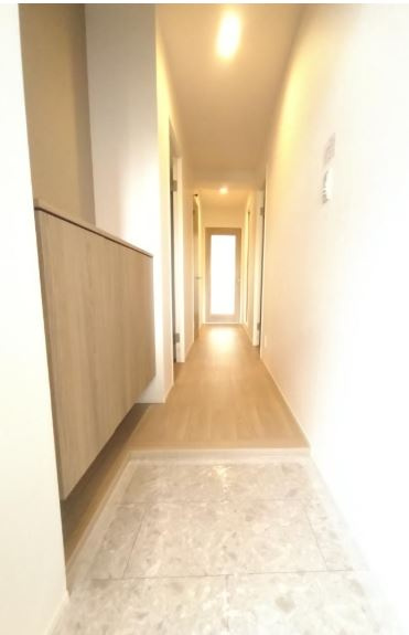 ソレイユ俊徳道の玄関