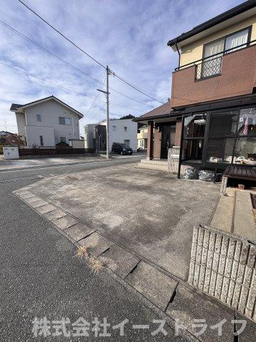 【中古物件】(商談中）いわき市小名浜野田の駐車場|カースペースです。角地なので駐車も楽々♪