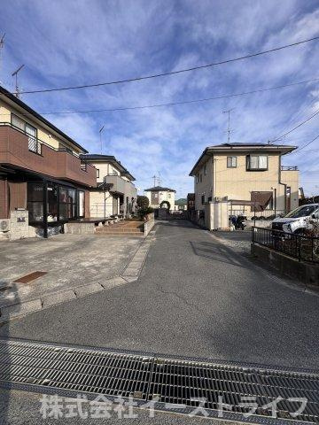 【中古物件】(商談中）いわき市小名浜野田の前面道路含む現地写真|南側4.0ｍ公道