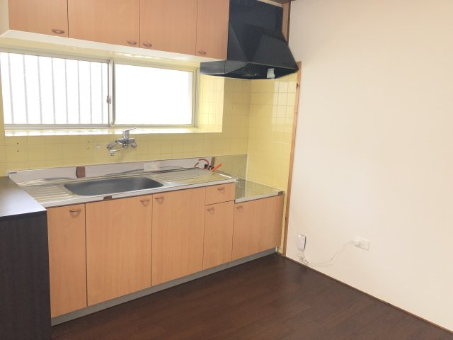 金城アパートA棟のキッチン