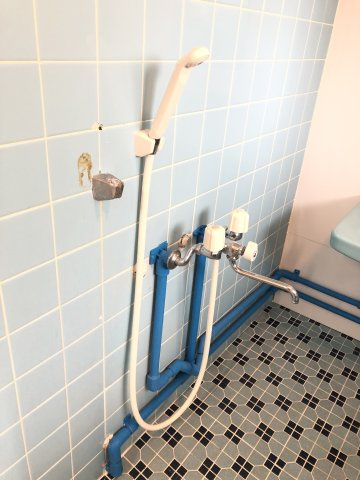 金城アパートA棟のシャワールーム