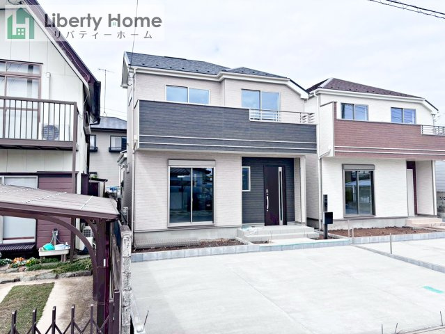 水戸市笠原町　新築戸建　A号棟の外観|ご予約をいただければ、『平日の空いた時間』『周辺物件まとめて見たい』『1件だけ見たい』ももちろん可能です♪
お気軽にお問合せください♪