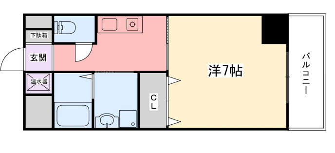 インタービレッジ青山二番館の間取り