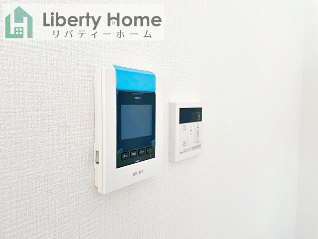 水戸市平須町14期　新築戸建　1号棟の防犯設備
