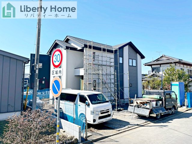 水戸市平須町14期　新築戸建　1号棟のキッチン|(1号棟)同仕様・同形状写真