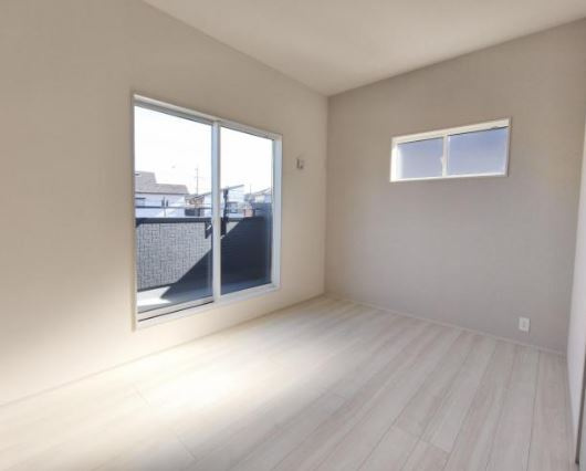 【新築】鶴ヶ島市羽折町新築住宅 全４棟 １号棟の洋室|2F6帖洋室です