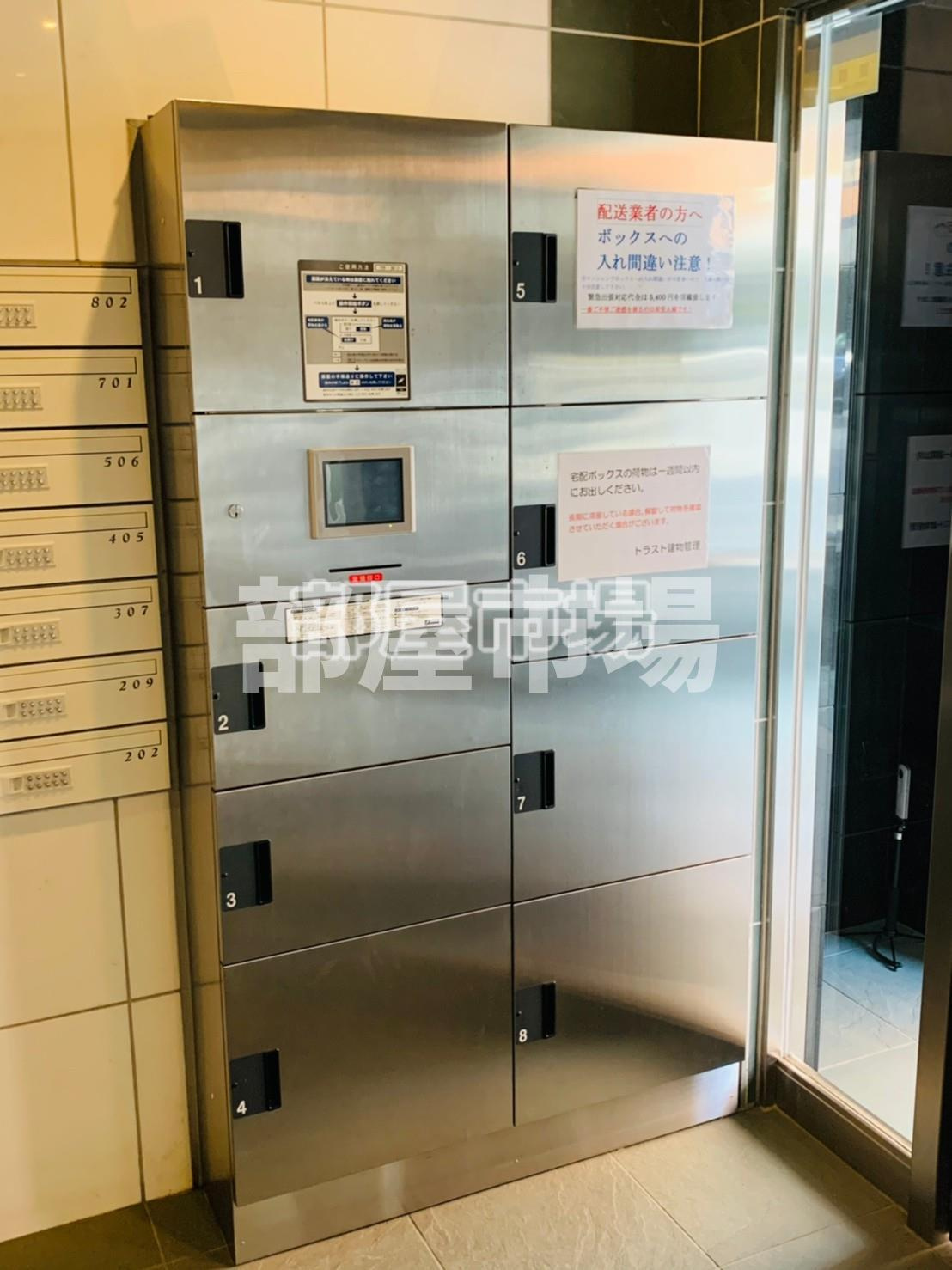 ライジングプレイス両国三番館のその他共用部分|宅配ボックス