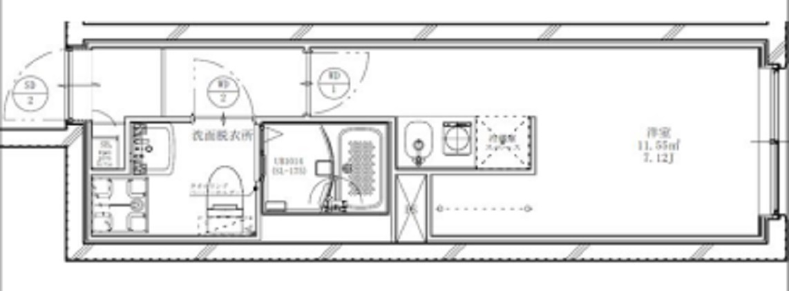フラシア新蒲田の間取り|間取り