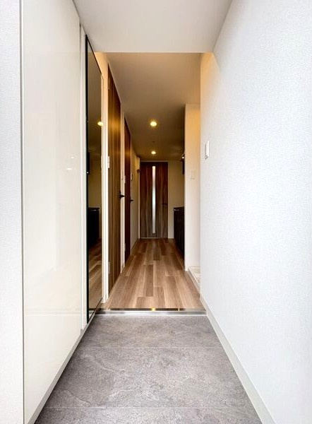 パルティール笠寺の玄関