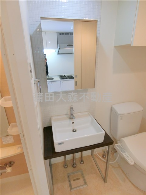 FORTISフォルティス大森の洗面所|洗面脱衣所　独立洗面台