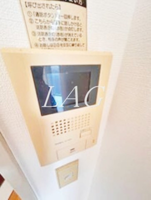 【セキュリティ】 | プラザドゥボーグ | モニター付きインターホンです。
