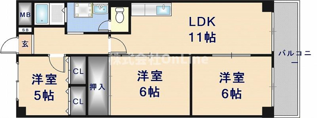 【間取り】 | サンメゾン