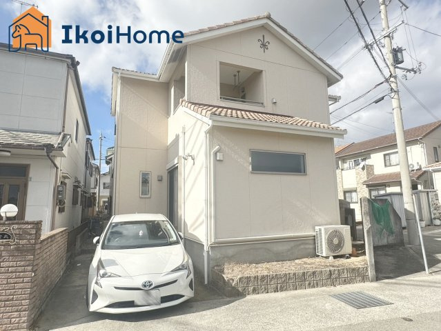 神戸市西区玉津町今津　中古戸建の外観|●年中無休：当日予約可●開放的な角地の戸建！オール電化のエコ住宅♪4LDK＋大型WIC完備！！