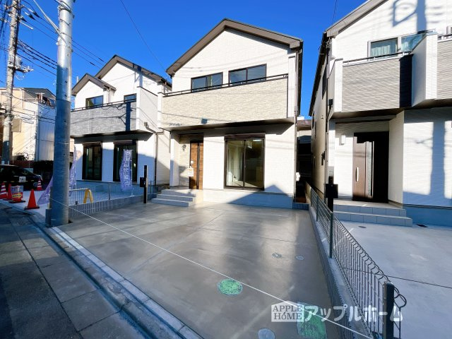 【新築住宅】さいたま市南区大谷口 全3棟の前面道路含む現地写真|☆内覧可能☆アップルホームでは物件のメリットデメリットお客様の立場にたちお伝えさせていただきます！いつでもお気軽にお問合せOKです！TEL「0120-466263」