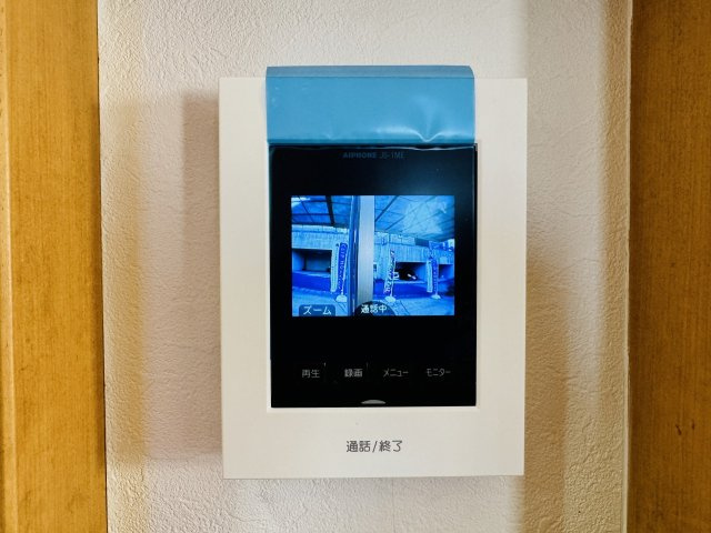 八王子市　小宮町　中古戸建てのセキュリティ|～TVモニター付インターホン　訪問者の確認に便利です～