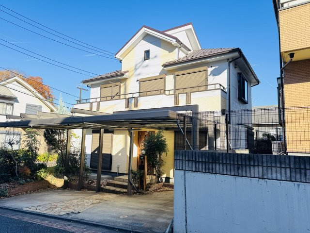 八王子市　小宮町　中古戸建ての外観|～小宮駅徒歩4分　開放感のある角地　スーパー・ドラッグストア徒歩10分圏内～