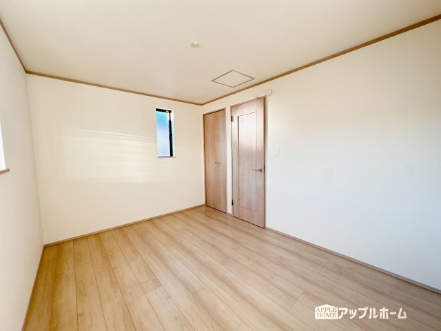 【新築住宅】さいたま市中央区新中里 全10棟の洋室|居室は全室収納あり！たっぷりある収納活用でお部屋もキレイを保てます♪