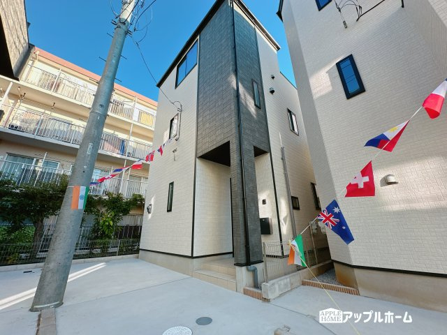 【新築住宅】さいたま市中央区新中里 全10棟の外観|周辺環境にも恵まれた好立地☆日当たり良好×子育てしやすい環境です！いつでもお気軽にお問合せOKです！TEL「0120-466263」