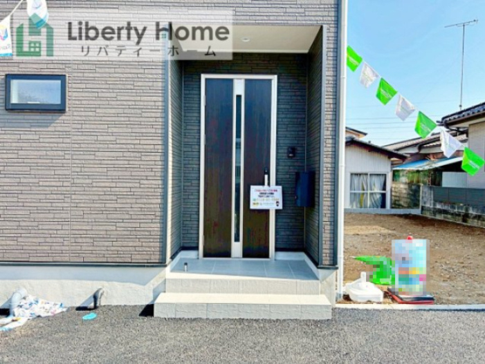 ひたちなか市高野第7　新築戸建のエントランス