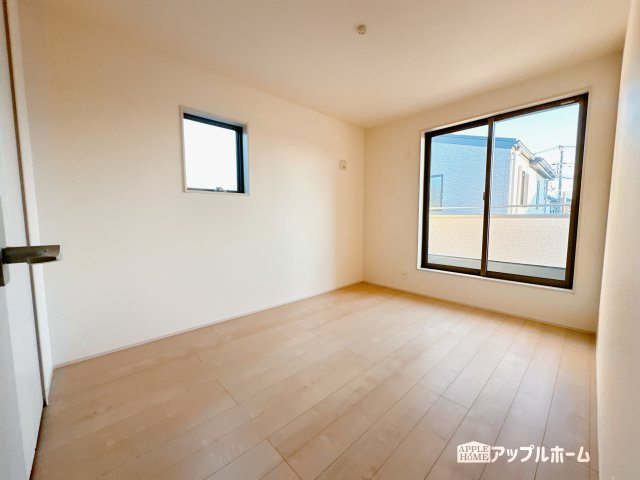 【新築住宅】さいたま市浦和区皇山町 全4棟の洋室|居室は全室収納あり！たっぷりある収納活用でお部屋もキレイを保てます♪