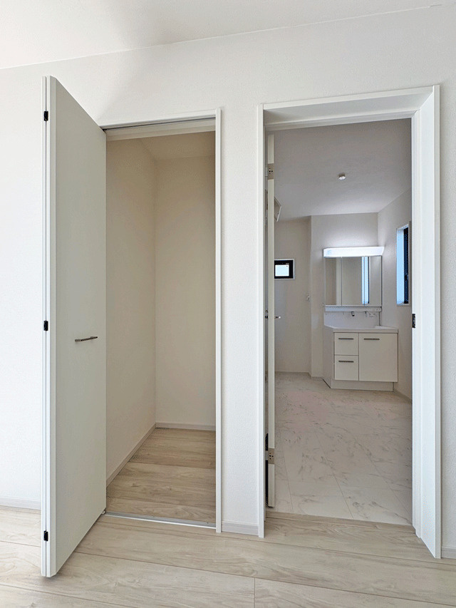 仙台市宮城野区萩野町2期の収納