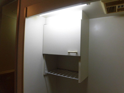 【収納】 | ヘルメス２ | キッチン上の収納棚です