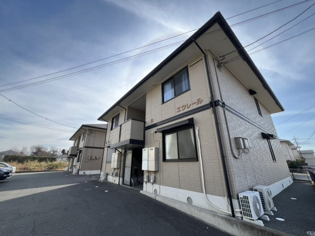 エクレール　Ｂの外観|高崎、前橋のお部屋探しはエンドスケープまで！お客様の理想お聞かせ下さい♪