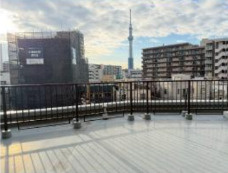 【バルコニー】 | キャッスルマンション亀戸立花 | ルーフバルコニー