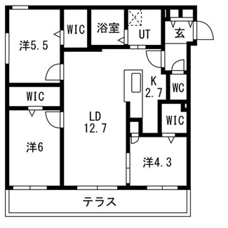【間取り】 | RITZ GRANDE 八軒