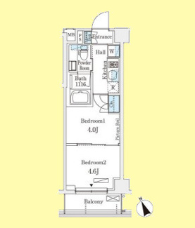 【間取り】 | アリビオ学芸大学 | アリビオ学芸大学