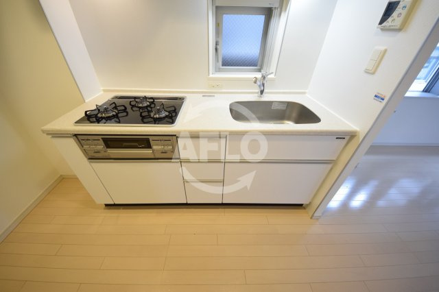 クロスレジデンス大阪新町　堀江小学校区のキッチン|ベルファース大阪新町　システムキッチン