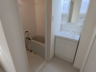 【洗面所】 | モダンアパートメント文京音羽 | 江戸川橋の賃貸物件。
「モダンアパートメント文京音羽」のことなら(株)メイワ・エステートへお任せください