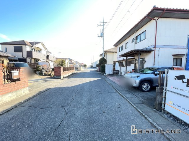 新築戸建・新築建売　太田市新田早川町　錦打小・錦打中の前面道路含む現地写真|車通りも落ち着いているので安心して生活ができます！
