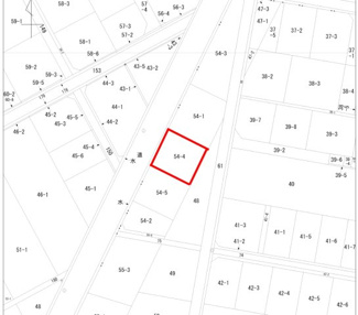 【土地図】 | 大槻町　売地