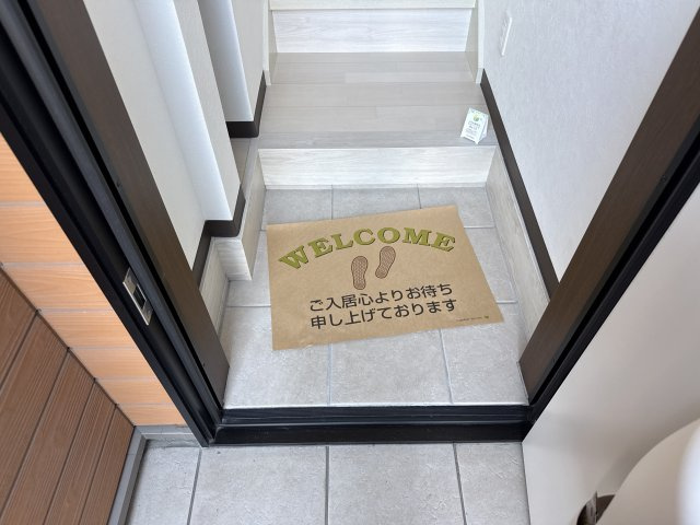 カプラン飾磨Ⅲの玄関