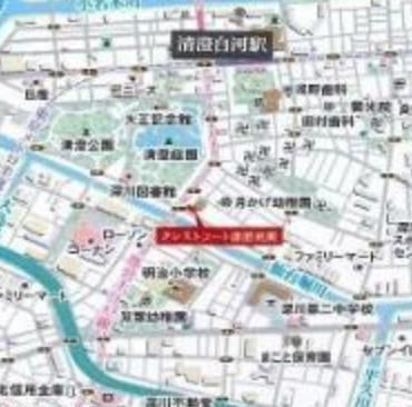 【地図】 | クレストコート清澄庭園