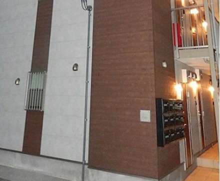 Glanz町屋Ⅱのエントランス