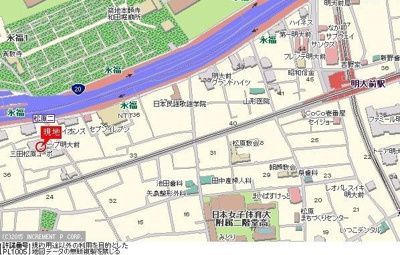 【地図】 | トップ明大前第３