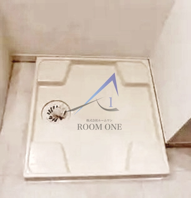 グリーンハイツの設備|洗濯機置場です。